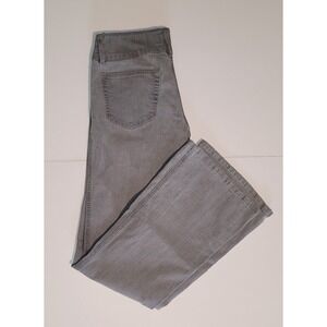 OK Women's Gray Flare Jeans Size 28 Mid Rise Stretch‎ Denim Pants